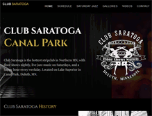 Tablet Screenshot of clubsaratoga.com